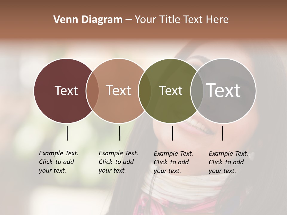 Adult Female Hispanic PowerPoint Template