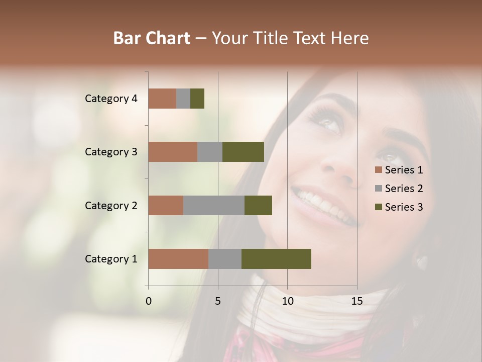 Adult Female Hispanic PowerPoint Template