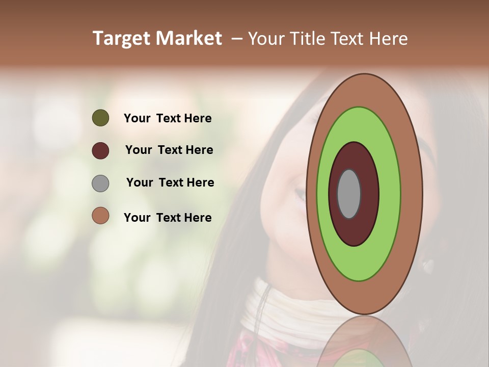 Adult Female Hispanic PowerPoint Template