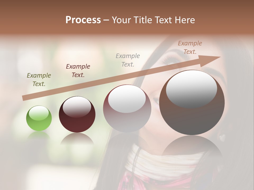 Adult Female Hispanic PowerPoint Template