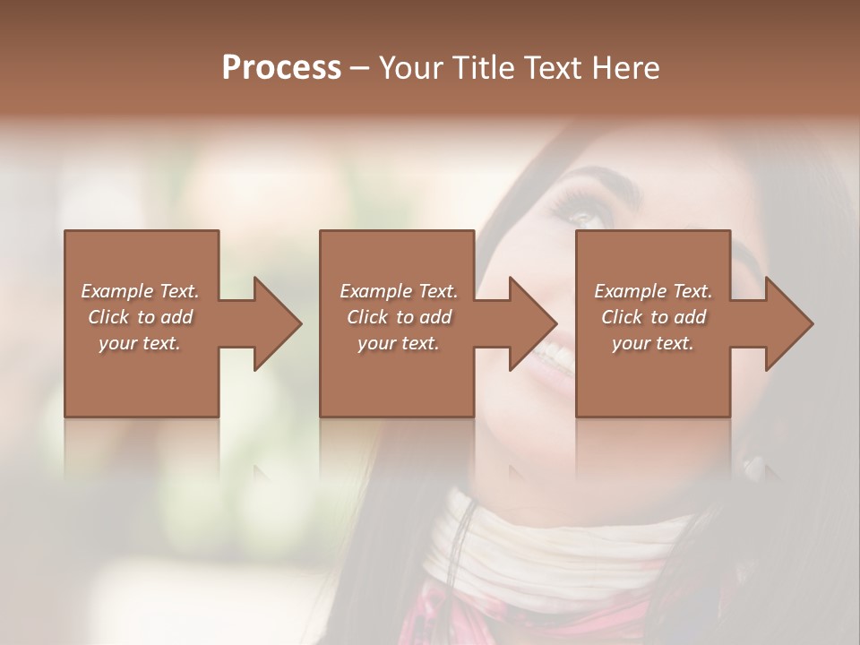 Adult Female Hispanic PowerPoint Template