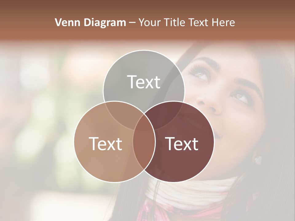 Adult Female Hispanic PowerPoint Template