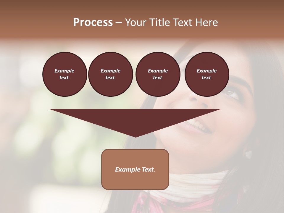 Adult Female Hispanic PowerPoint Template