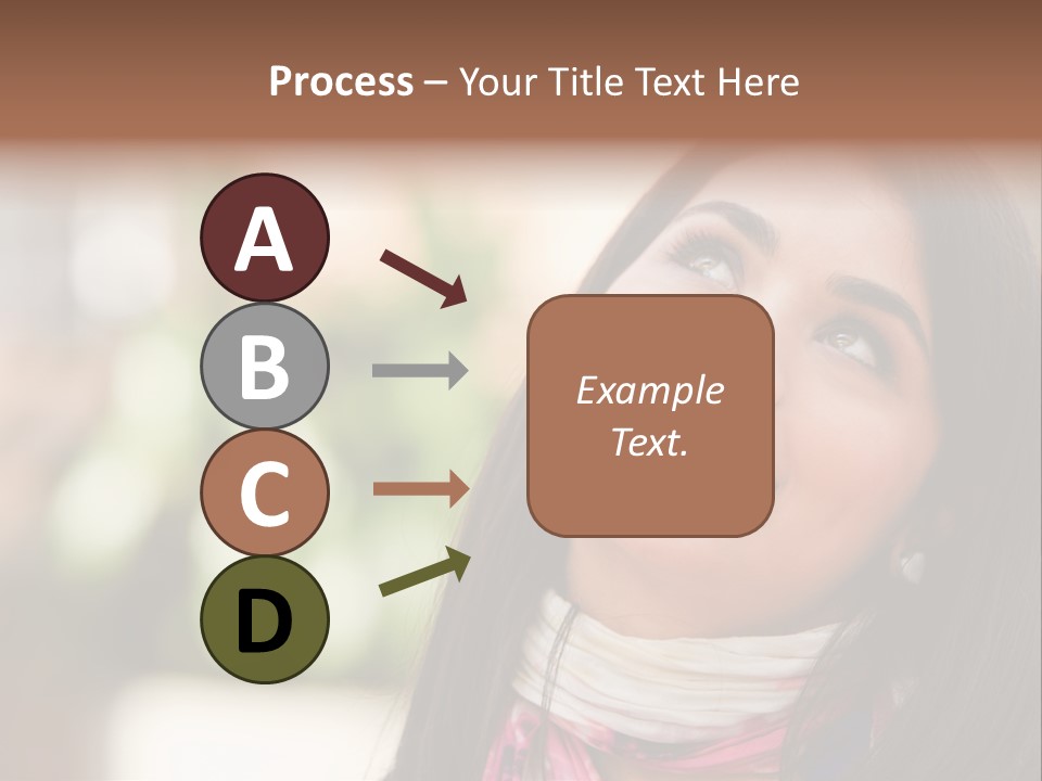 Adult Female Hispanic PowerPoint Template