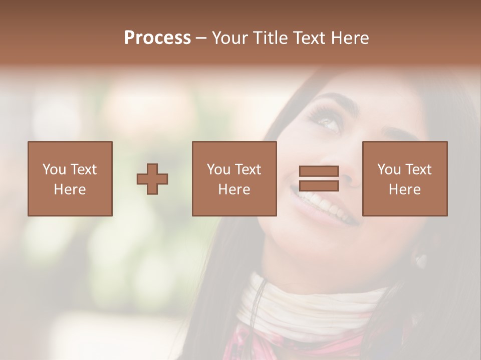 Adult Female Hispanic PowerPoint Template