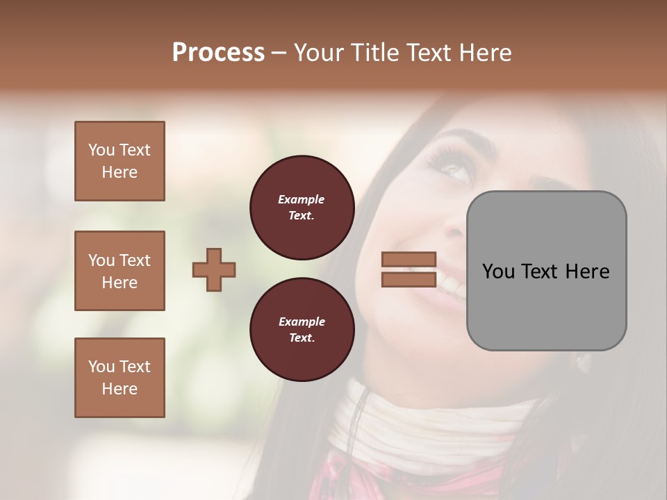 Adult Female Hispanic PowerPoint Template