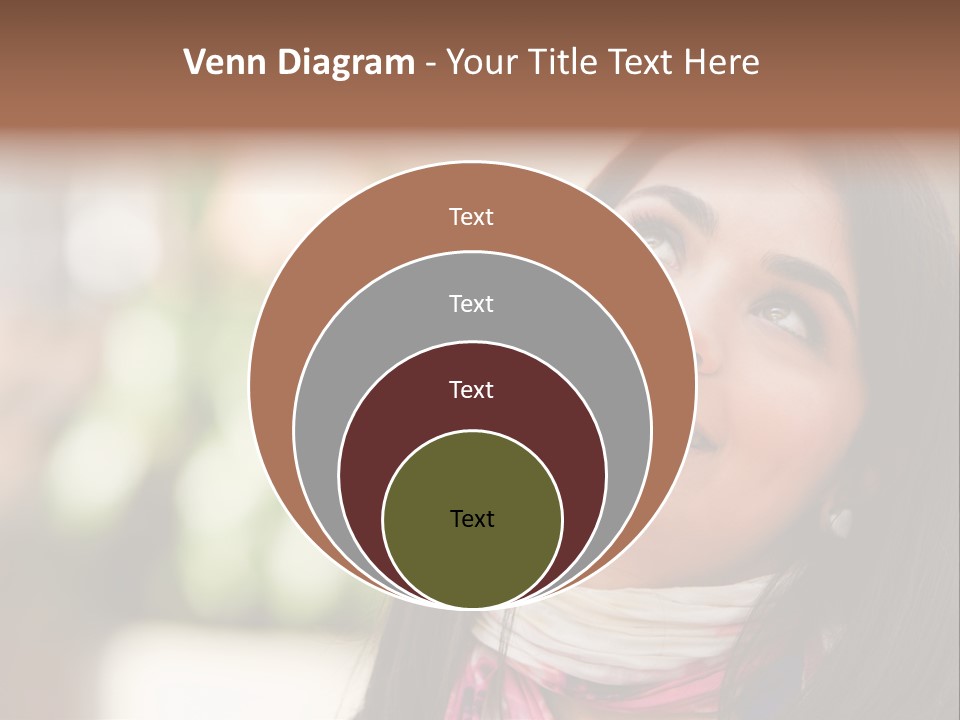 Adult Female Hispanic PowerPoint Template