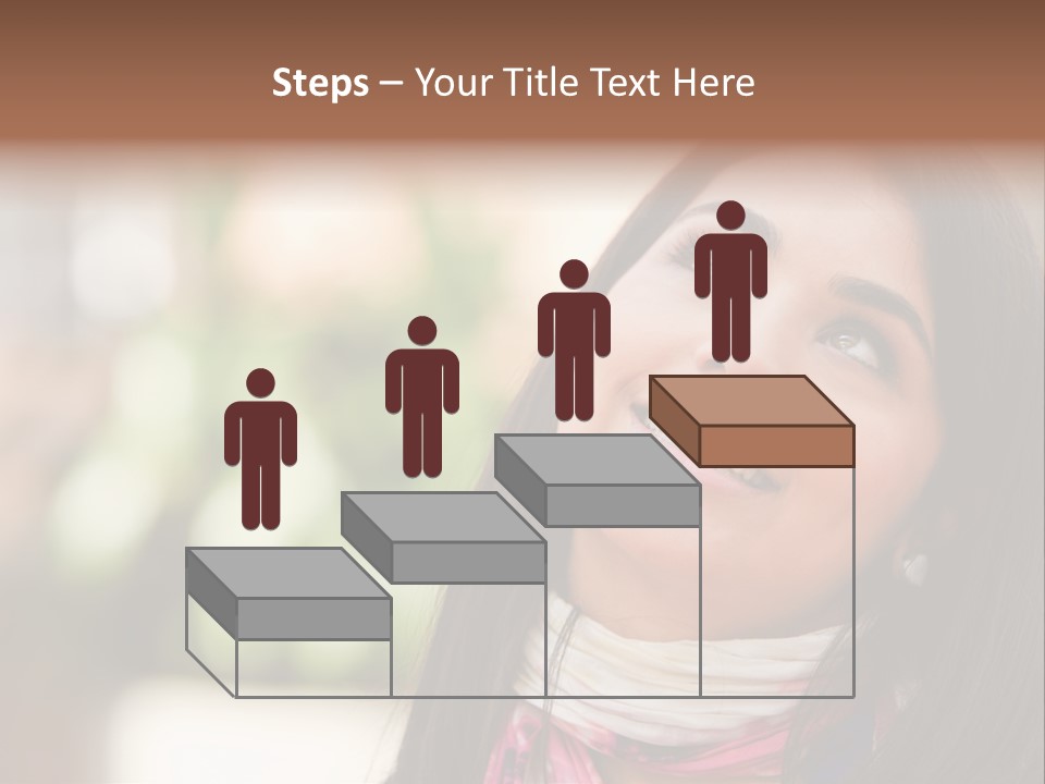 Adult Female Hispanic PowerPoint Template