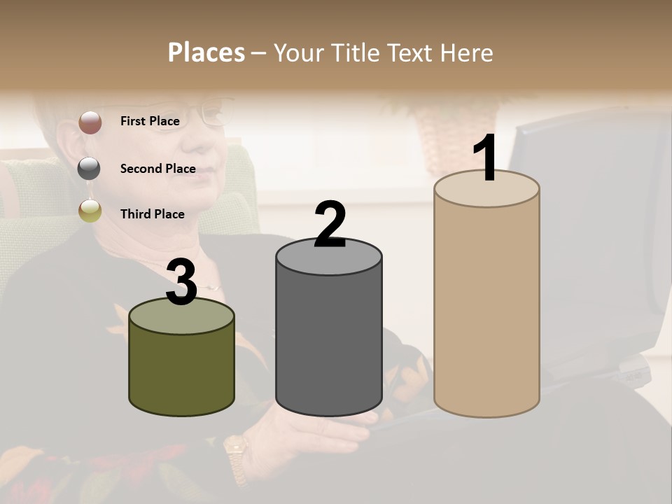 Boomer Active Laptop PowerPoint Template