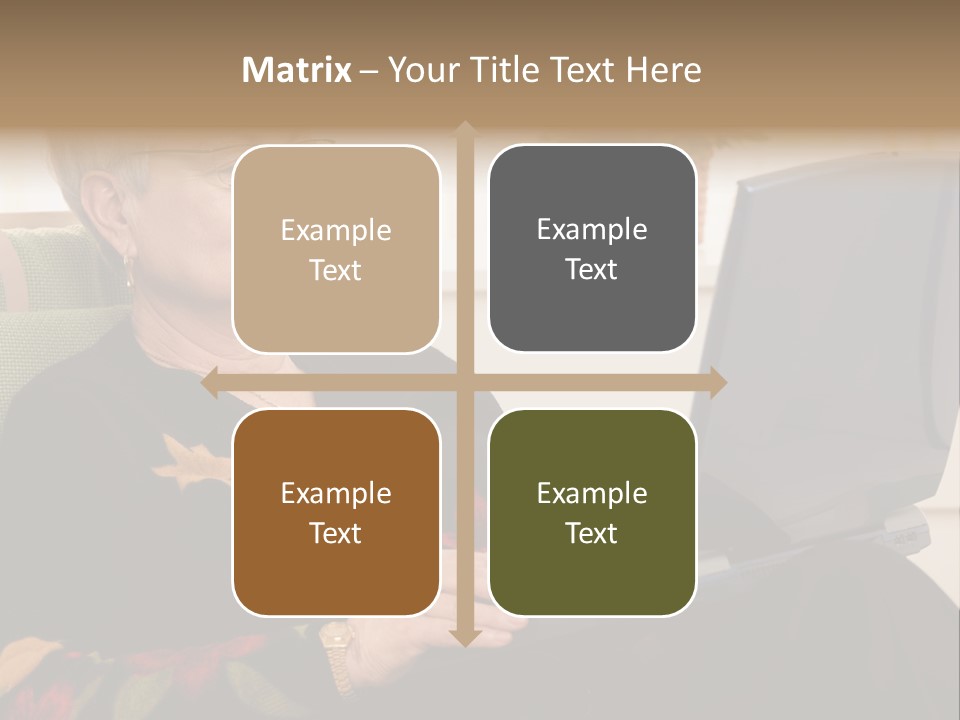 Boomer Active Laptop PowerPoint Template