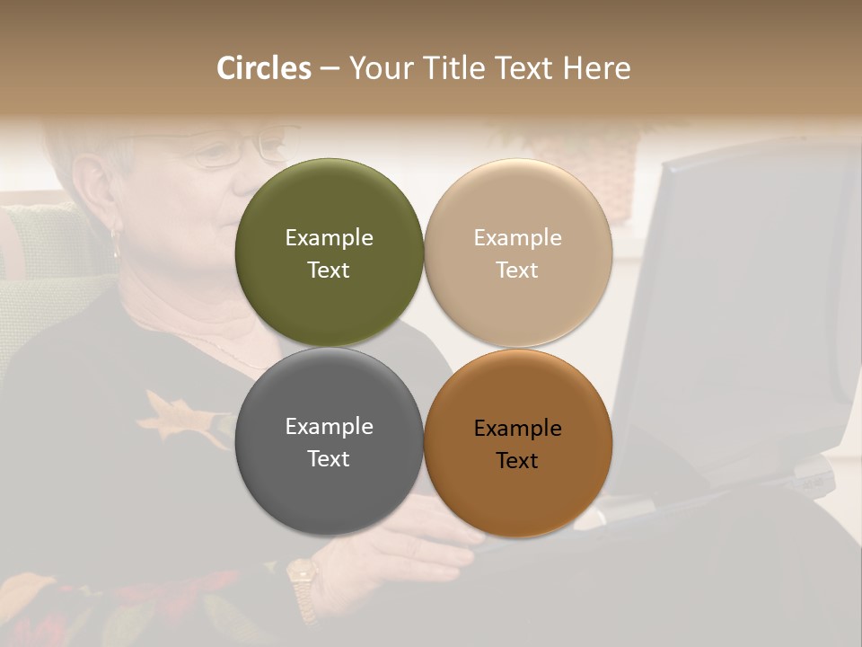 Boomer Active Laptop PowerPoint Template