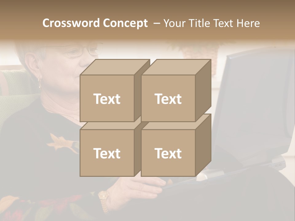 Boomer Active Laptop PowerPoint Template
