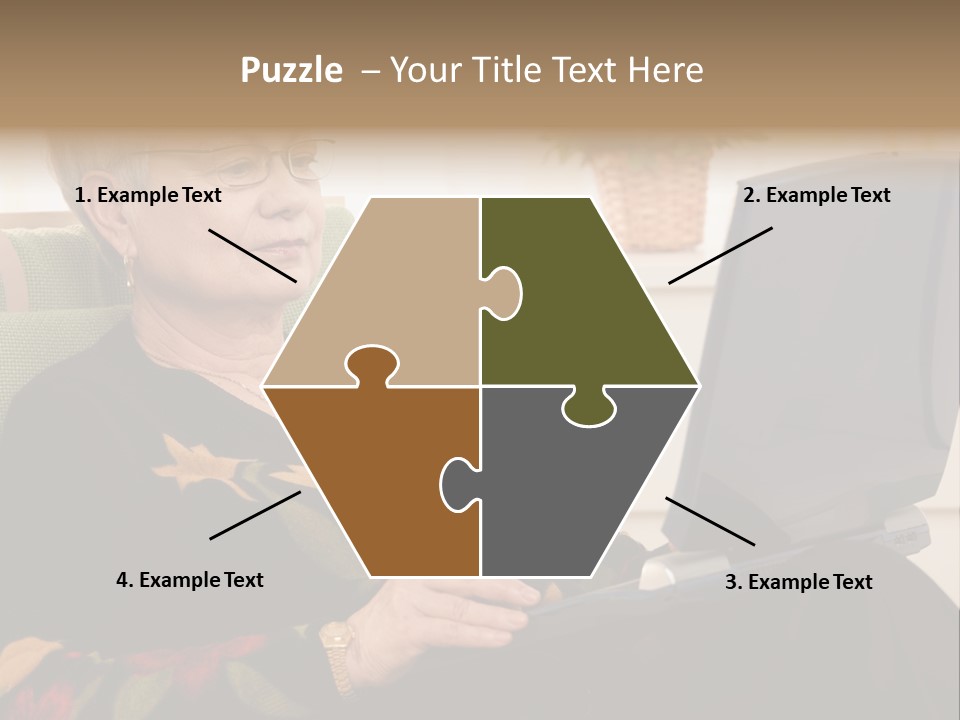 Boomer Active Laptop PowerPoint Template