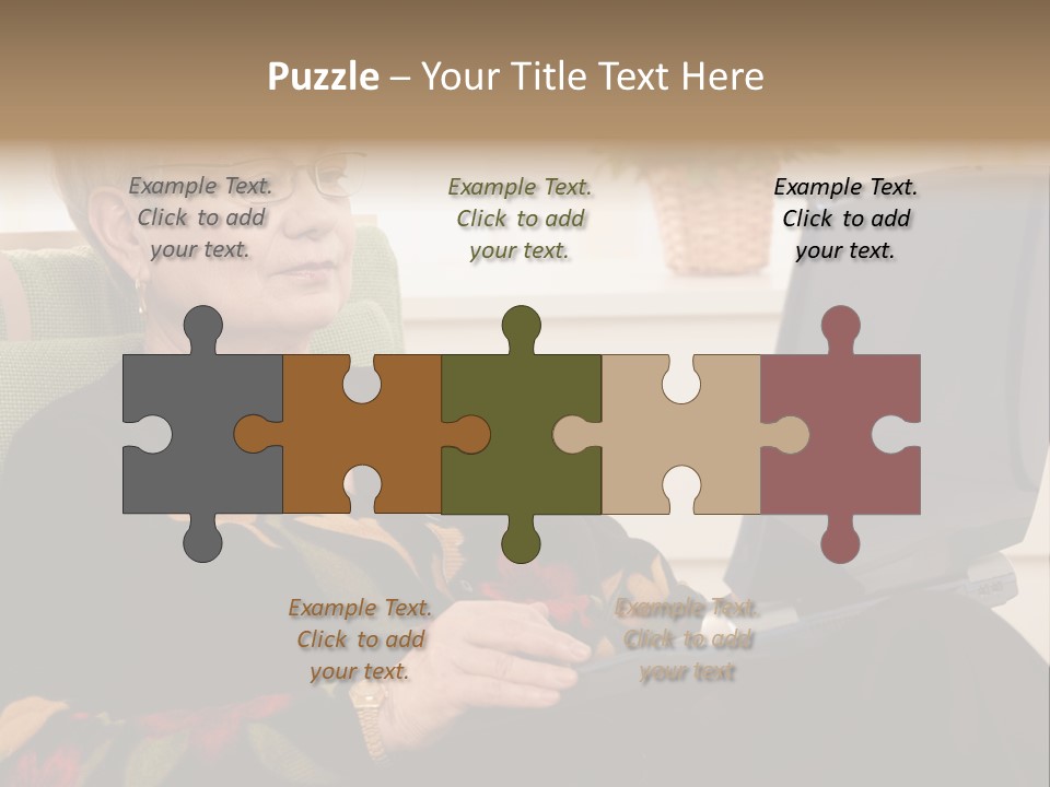 Boomer Active Laptop PowerPoint Template