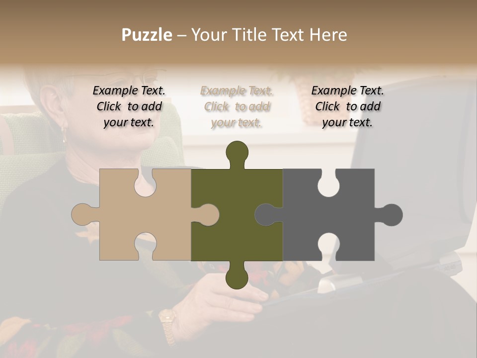 Boomer Active Laptop PowerPoint Template