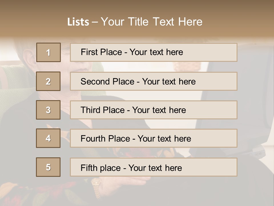 Boomer Active Laptop PowerPoint Template