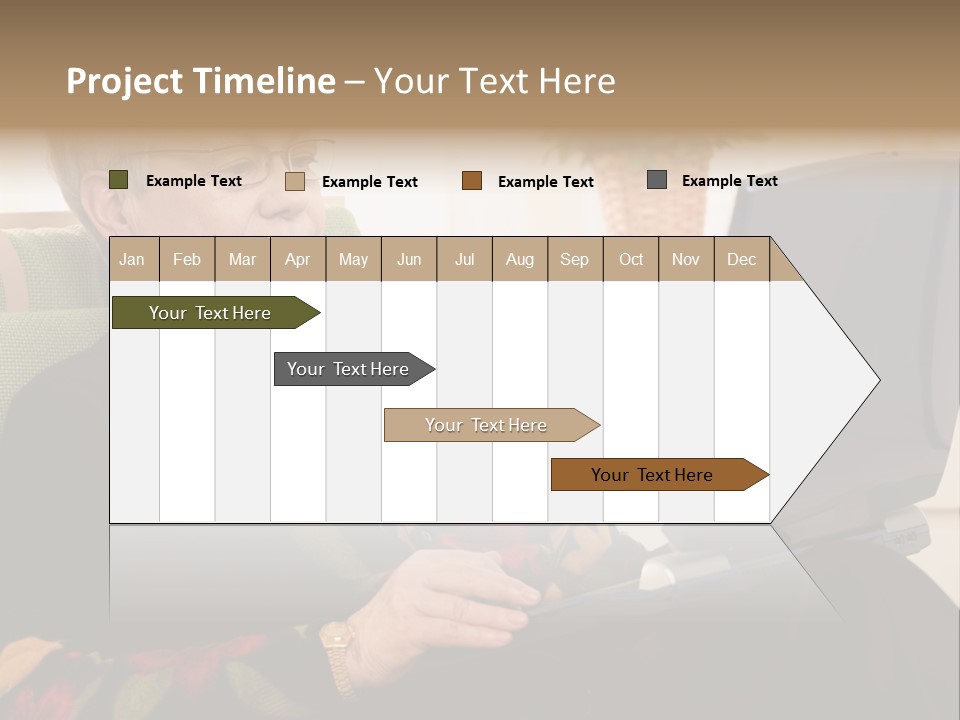 Boomer Active Laptop PowerPoint Template