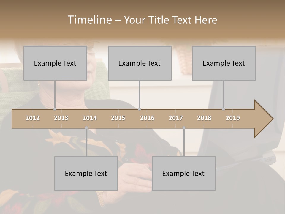 Boomer Active Laptop PowerPoint Template