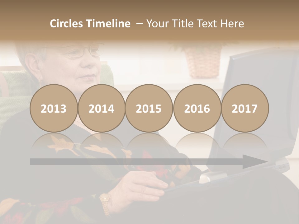 Boomer Active Laptop PowerPoint Template