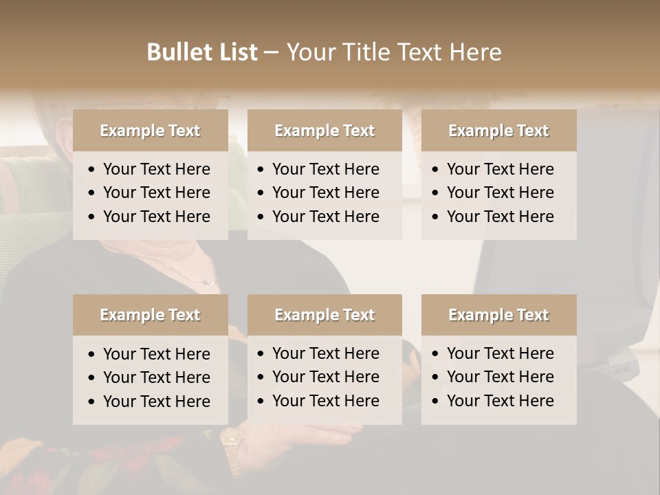Boomer Active Laptop PowerPoint Template