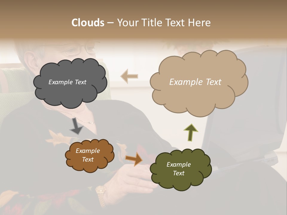 Boomer Active Laptop PowerPoint Template