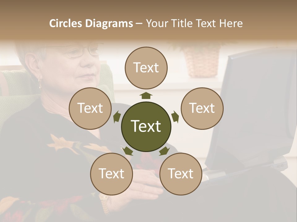 Boomer Active Laptop PowerPoint Template