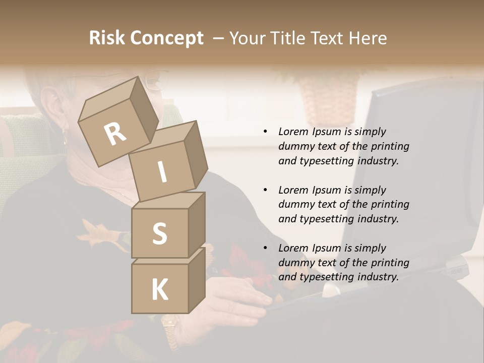 Boomer Active Laptop PowerPoint Template