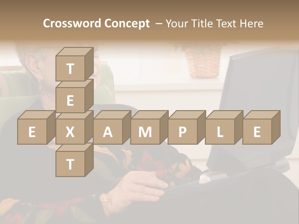 Boomer Active Laptop PowerPoint Template