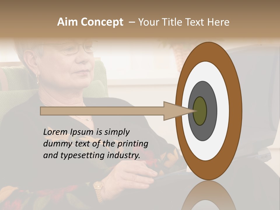 Boomer Active Laptop PowerPoint Template