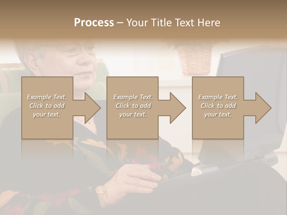 Boomer Active Laptop PowerPoint Template