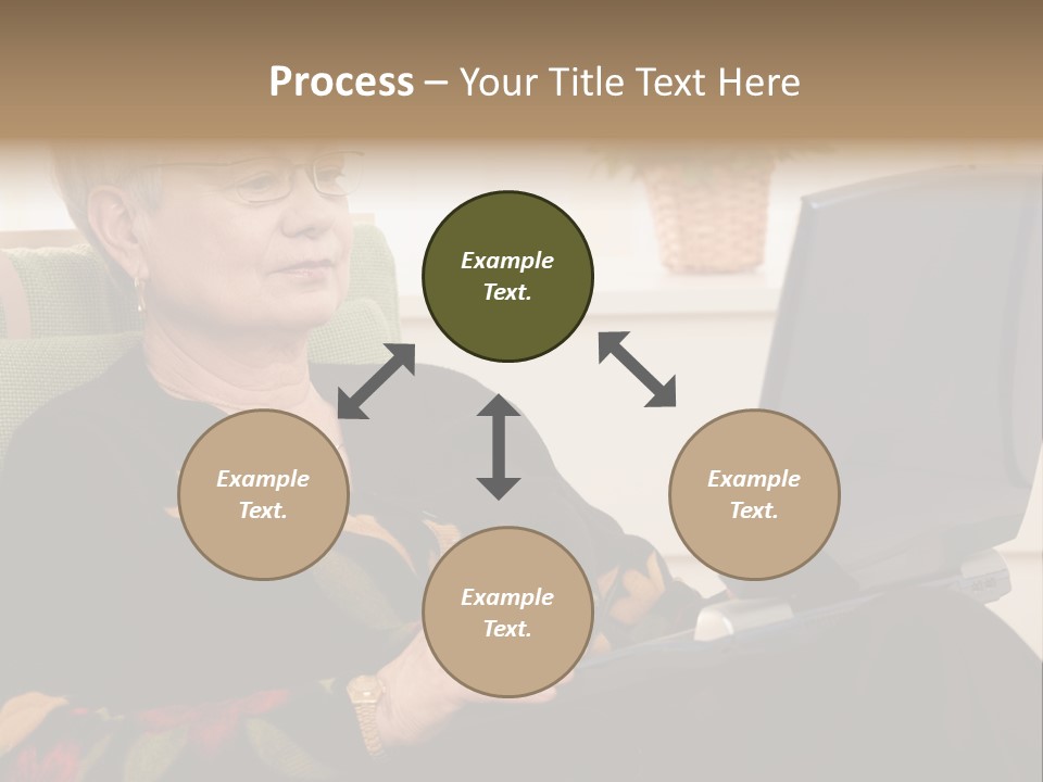 Boomer Active Laptop PowerPoint Template
