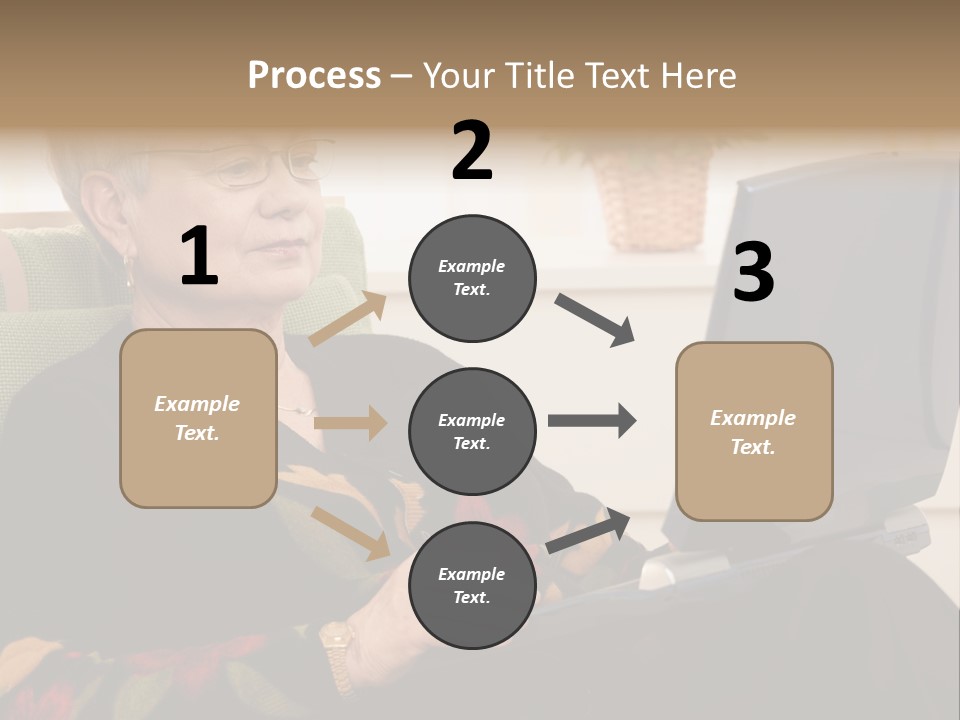 Boomer Active Laptop PowerPoint Template