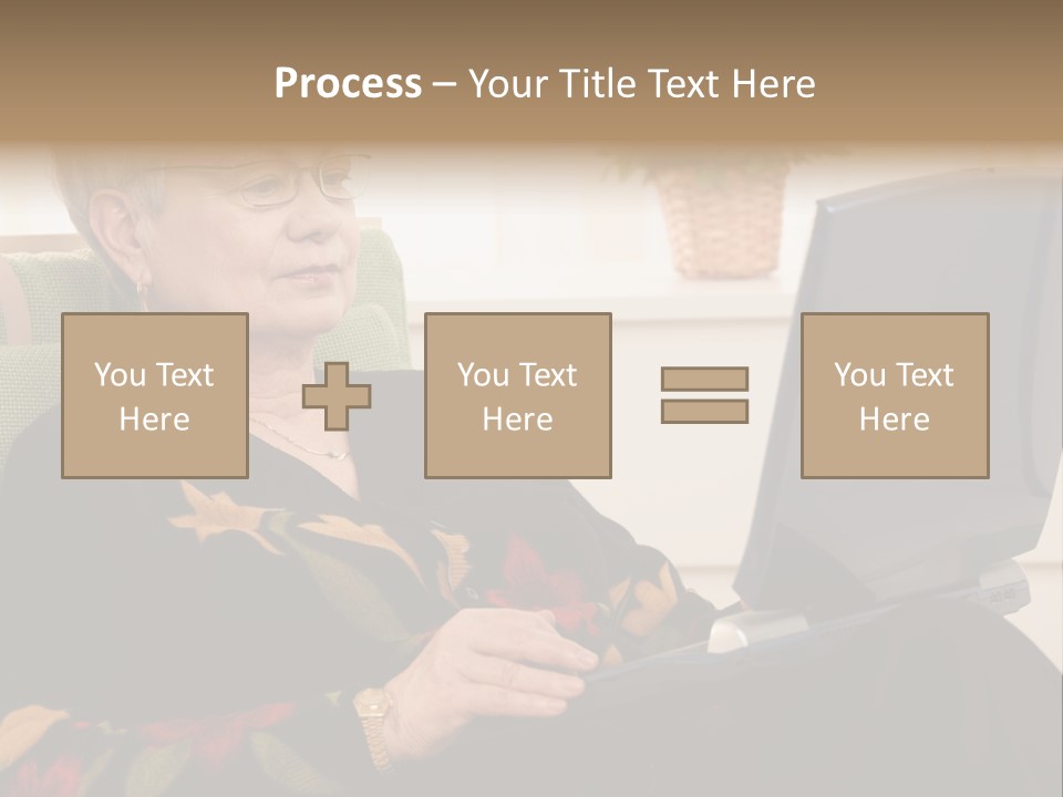 Boomer Active Laptop PowerPoint Template