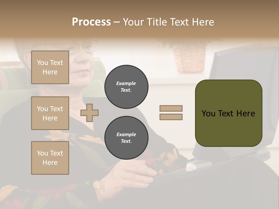 Boomer Active Laptop PowerPoint Template