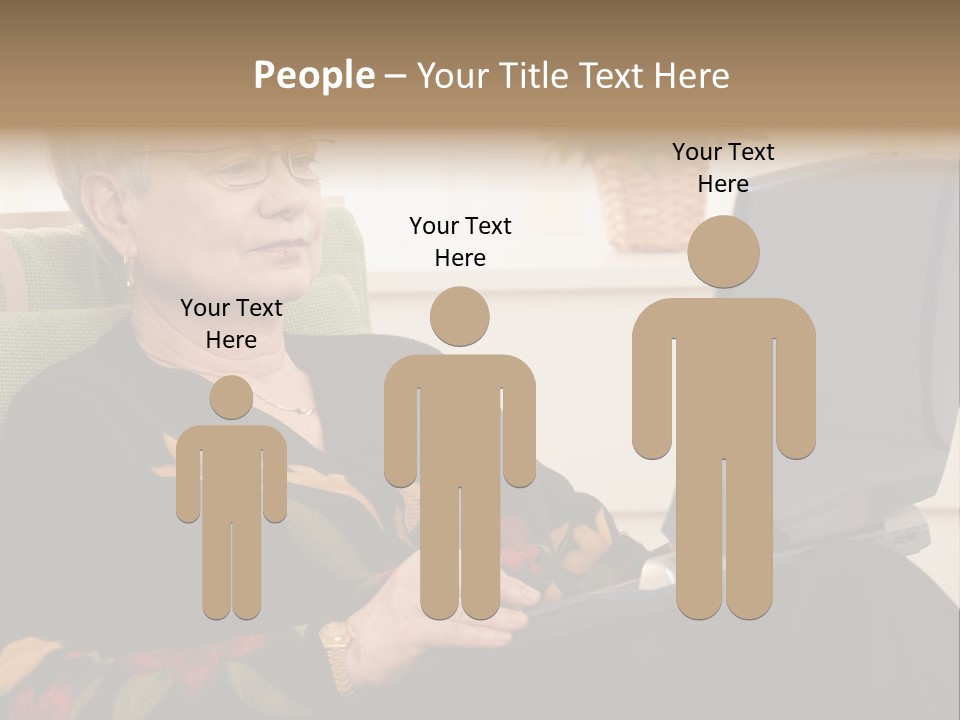 Boomer Active Laptop PowerPoint Template