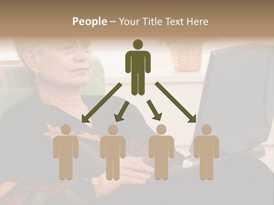 Boomer Active Laptop PowerPoint Template