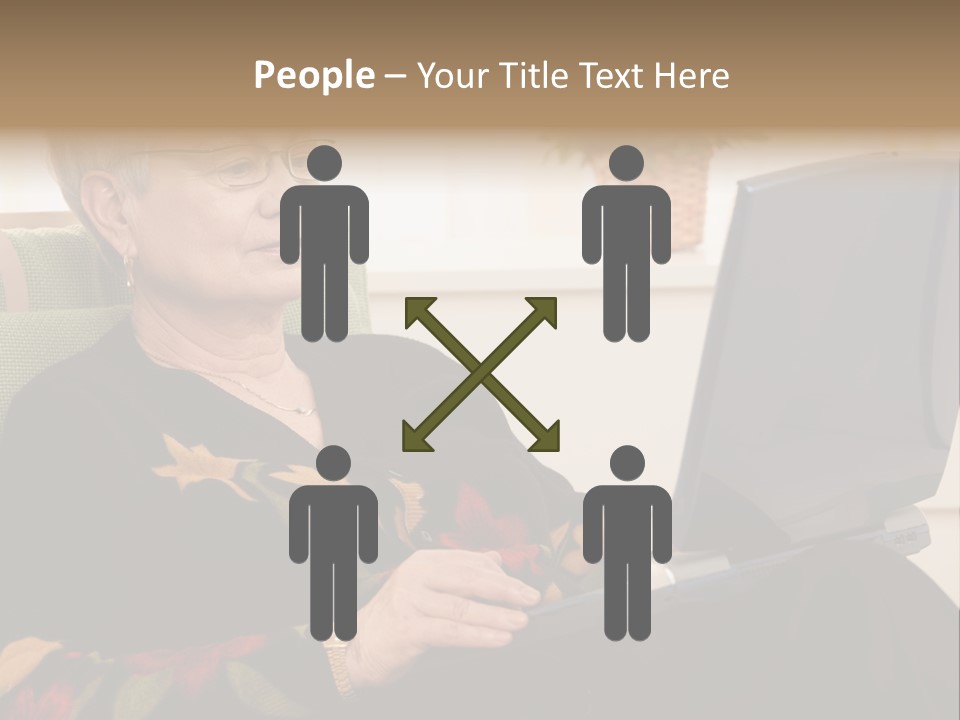 Boomer Active Laptop PowerPoint Template