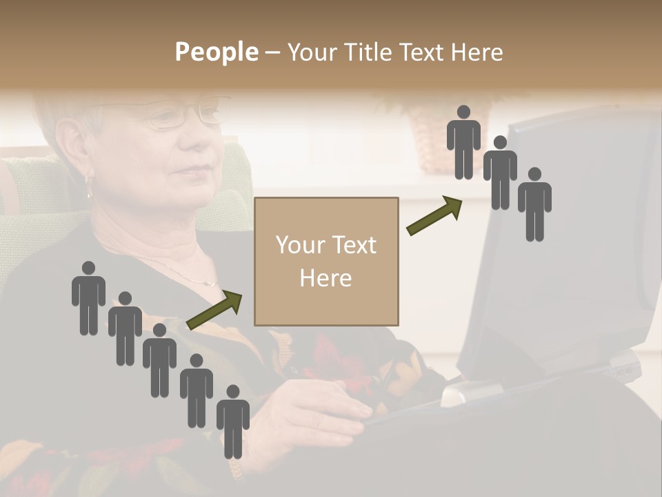 Boomer Active Laptop PowerPoint Template