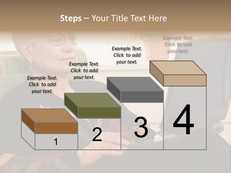 Boomer Active Laptop PowerPoint Template