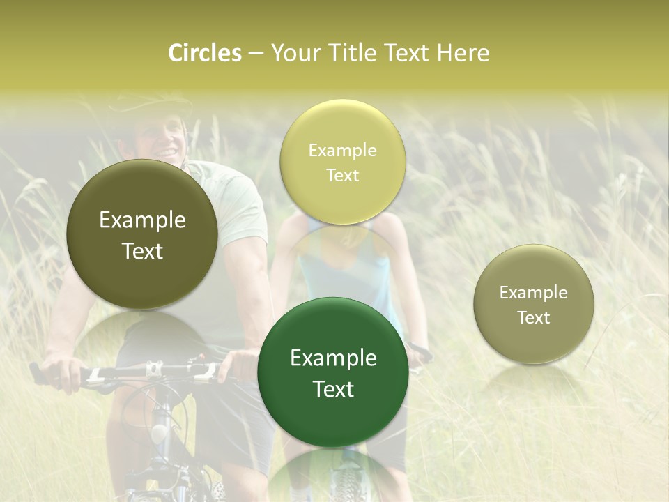 Girl Joy Romantic PowerPoint Template