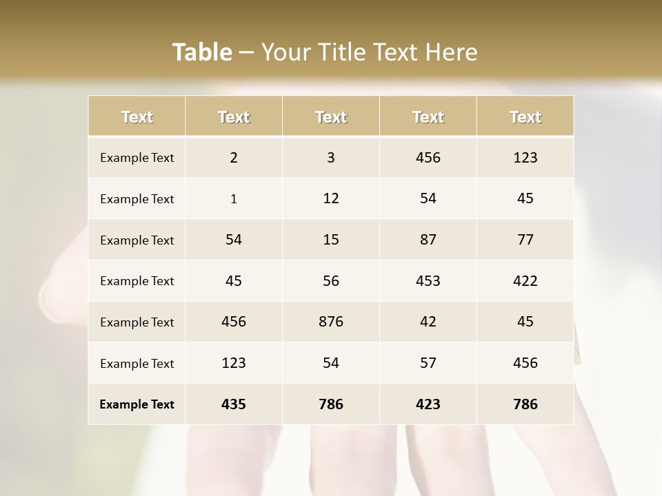 Day Nature Symbol PowerPoint Template