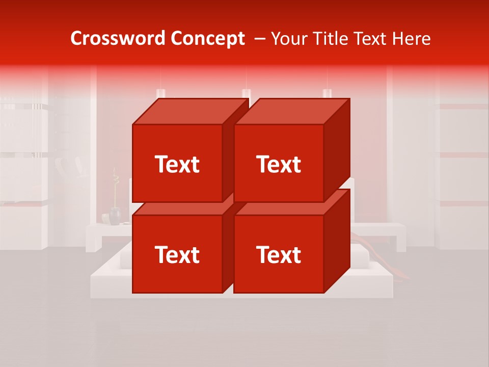 Pattern Scene Interior PowerPoint Template