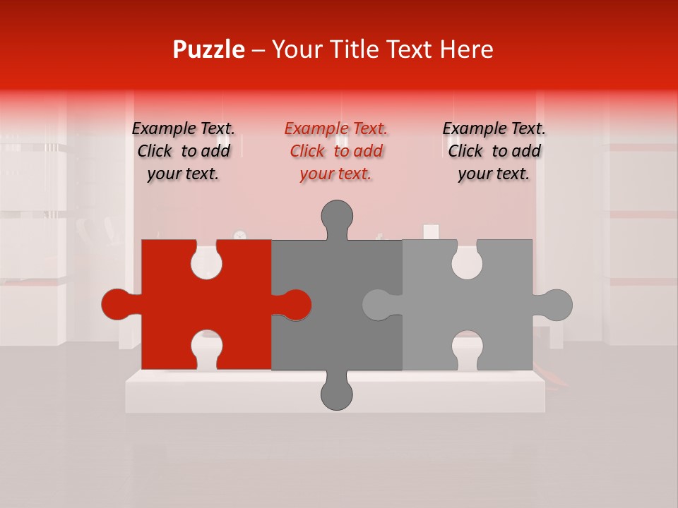 Pattern Scene Interior PowerPoint Template