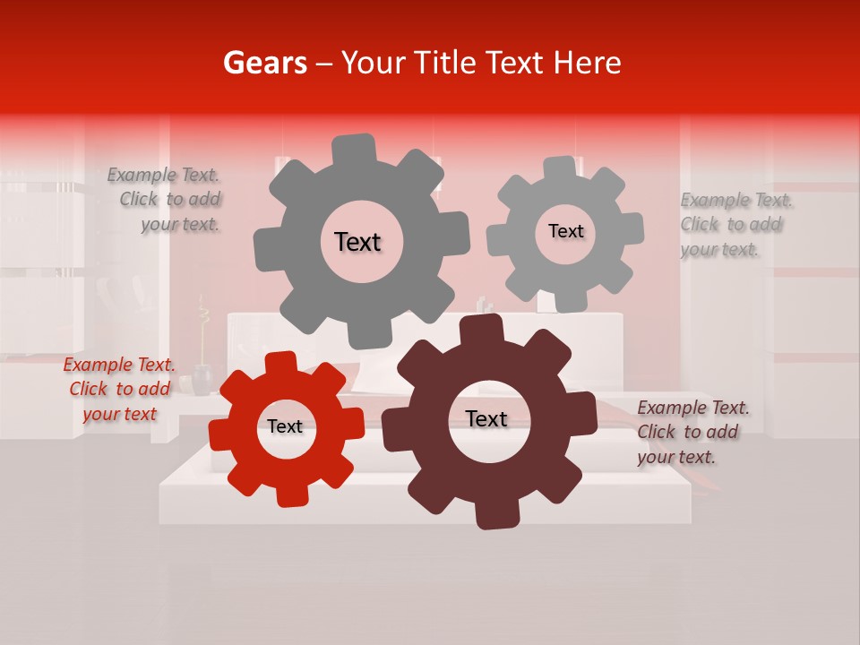 Pattern Scene Interior PowerPoint Template