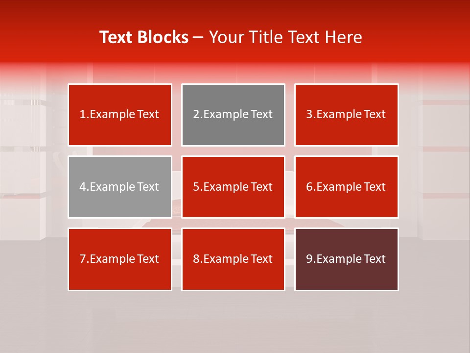 Pattern Scene Interior PowerPoint Template