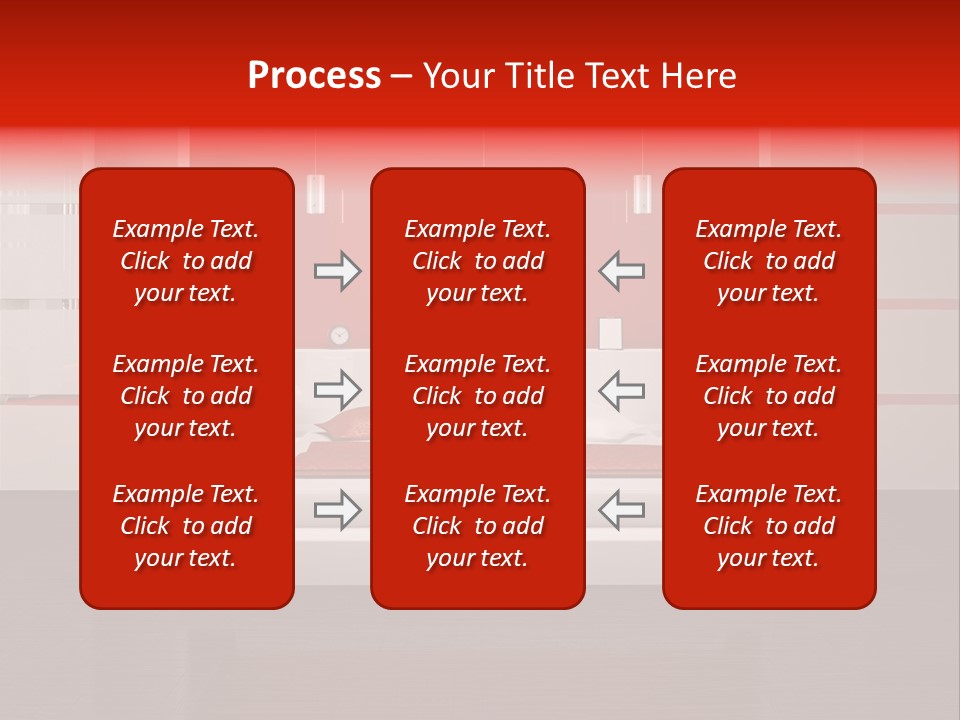 Pattern Scene Interior PowerPoint Template