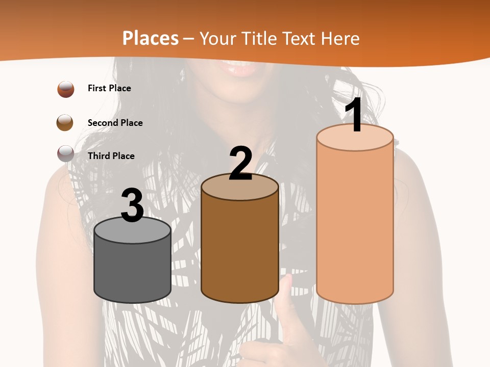 Cute Beauty Black PowerPoint Template