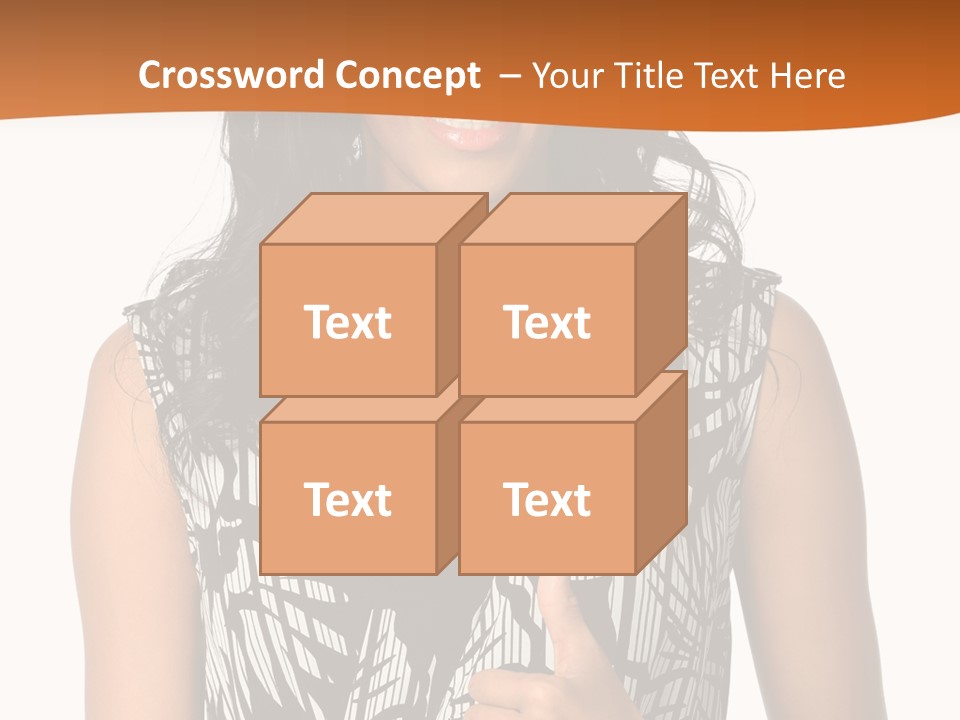 Cute Beauty Black PowerPoint Template