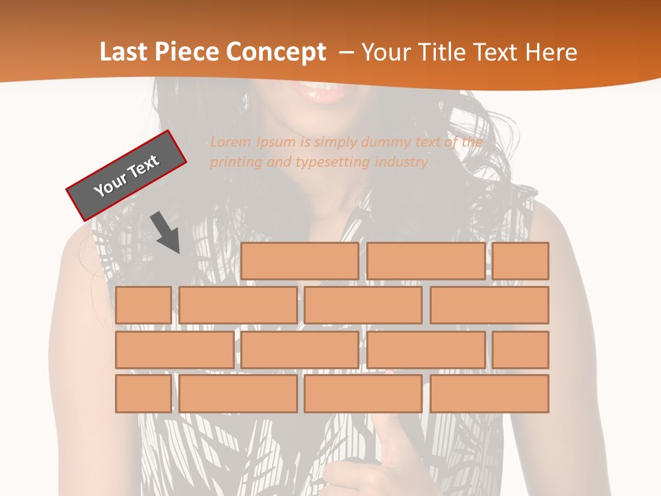 Cute Beauty Black PowerPoint Template
