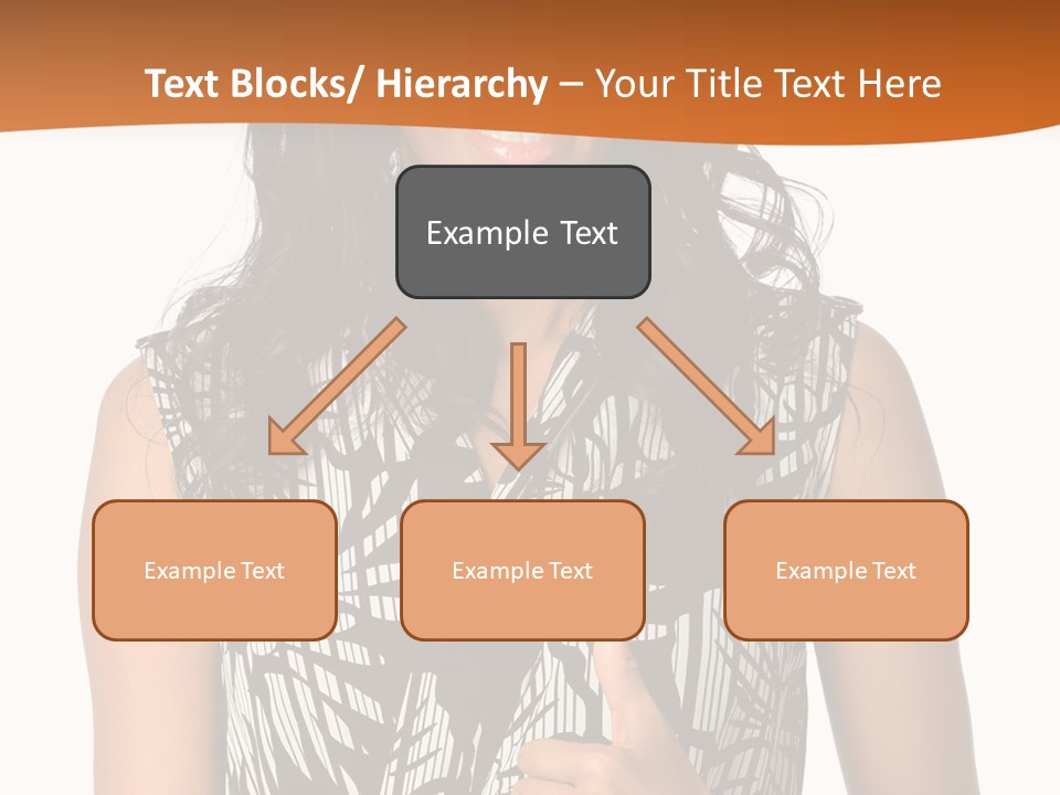 Cute Beauty Black PowerPoint Template